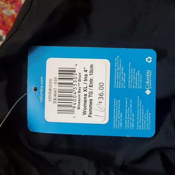 Columbia women's blossom bay shorts with UV protection NWT - Picture 5 of 9